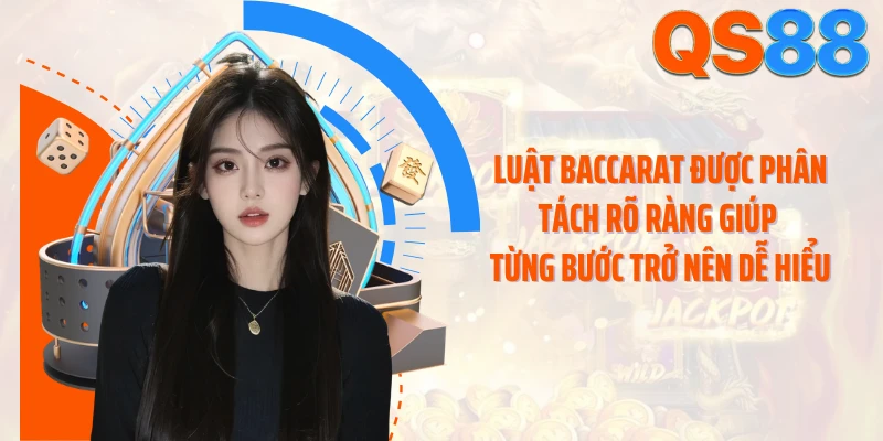 Luật baccarat được phân tách rõ ràng giúp từng bước trở nên dễ hiểu